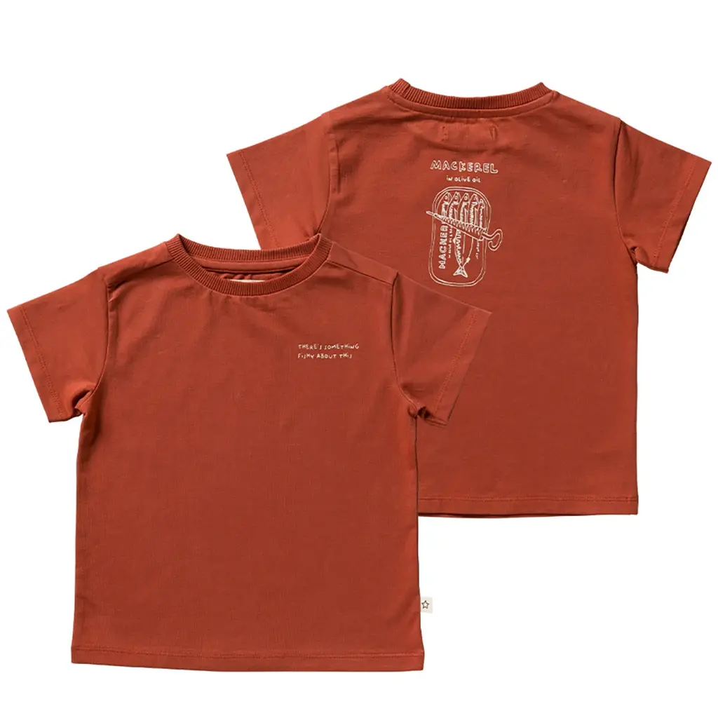 T-shirt (barn red)