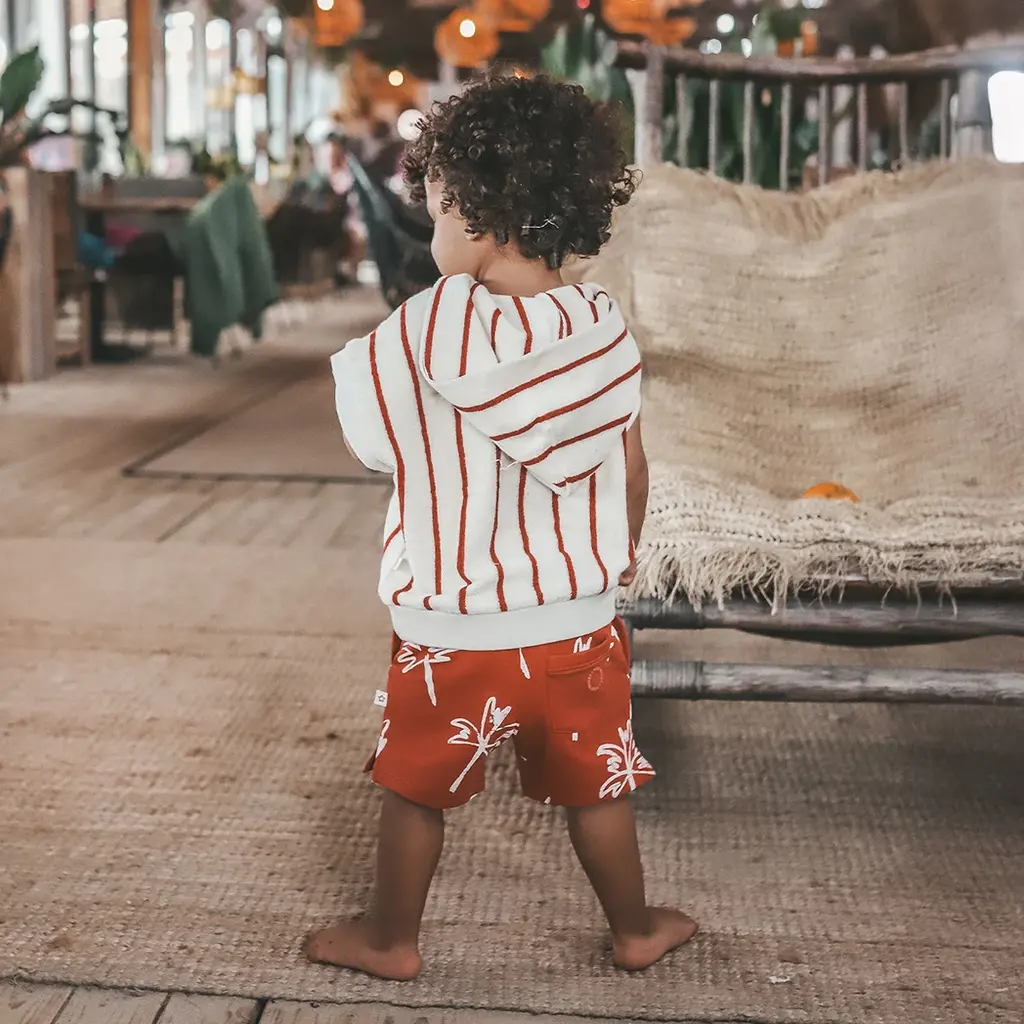 Korte broek (barn red)