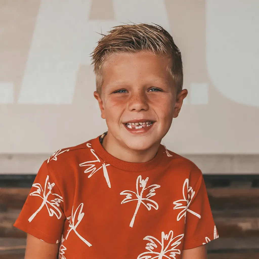 T-shirt (barn red)