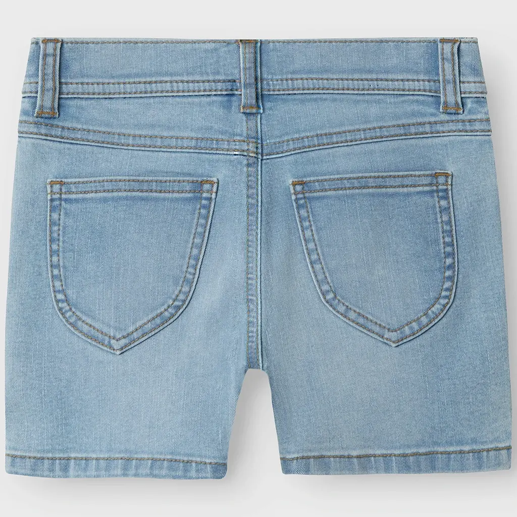 Korte spijkerbroek Salli (light bue denim)