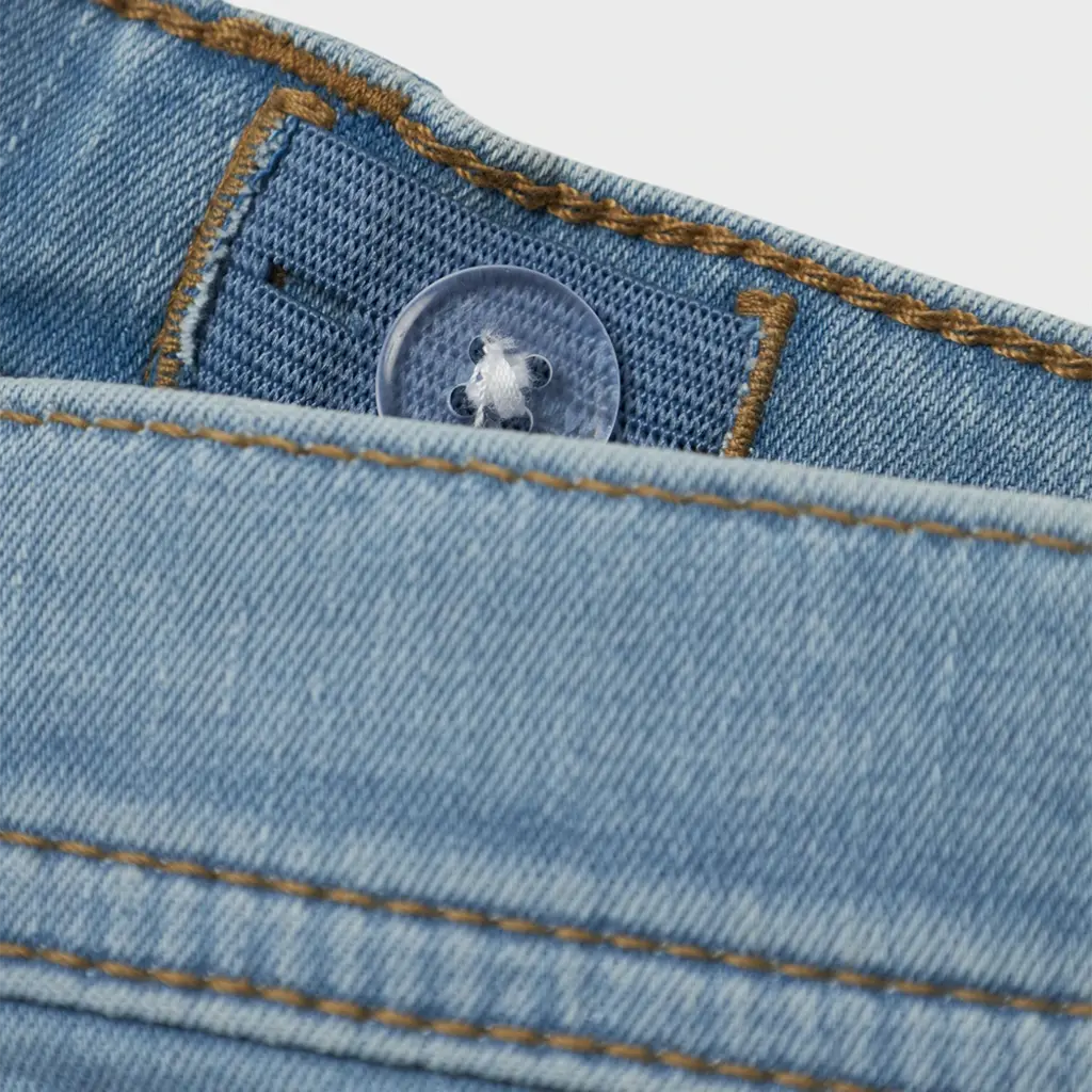 Korte spijkerbroek Salli (light bue denim)