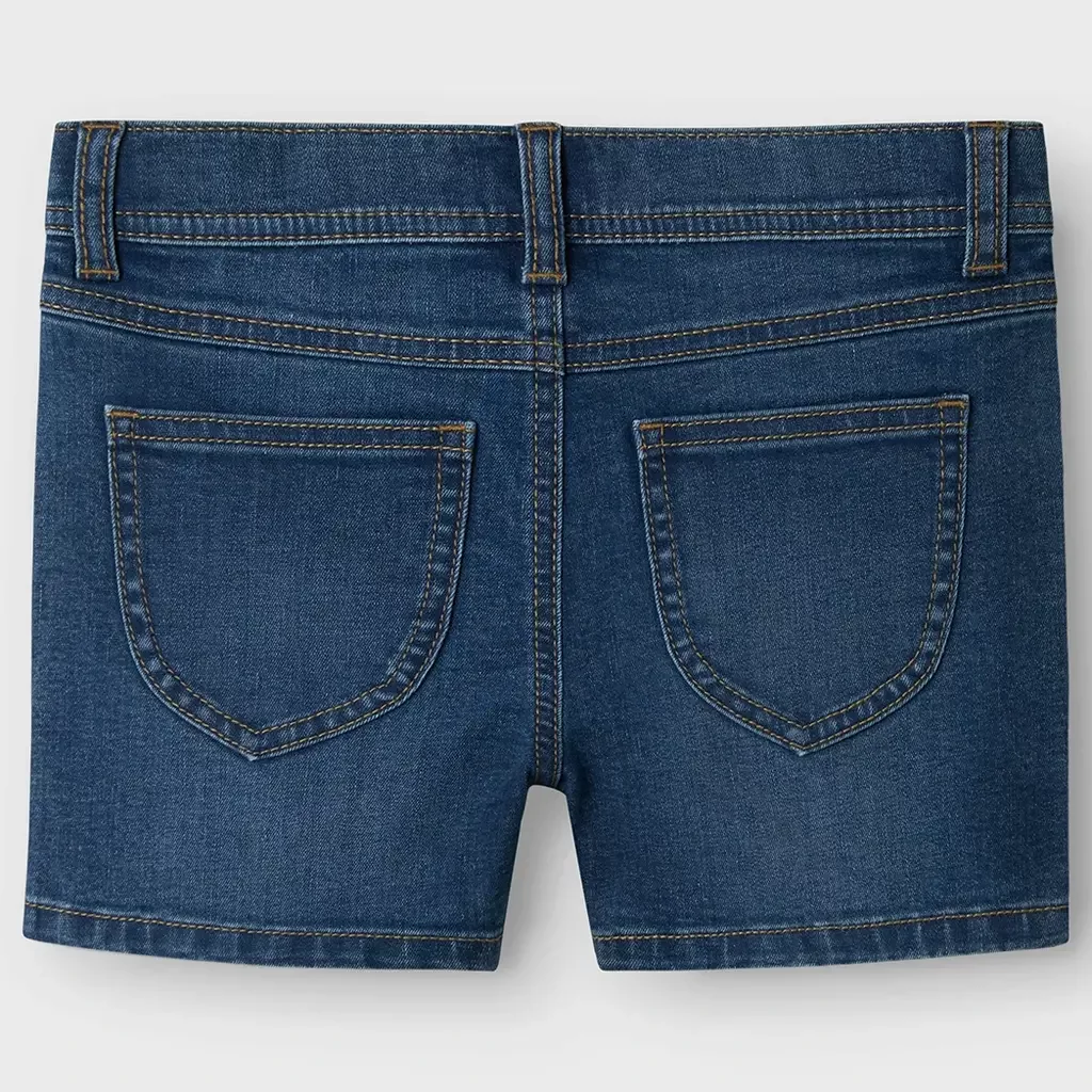 Korte spijkerbroek Salli (dark blue denim)