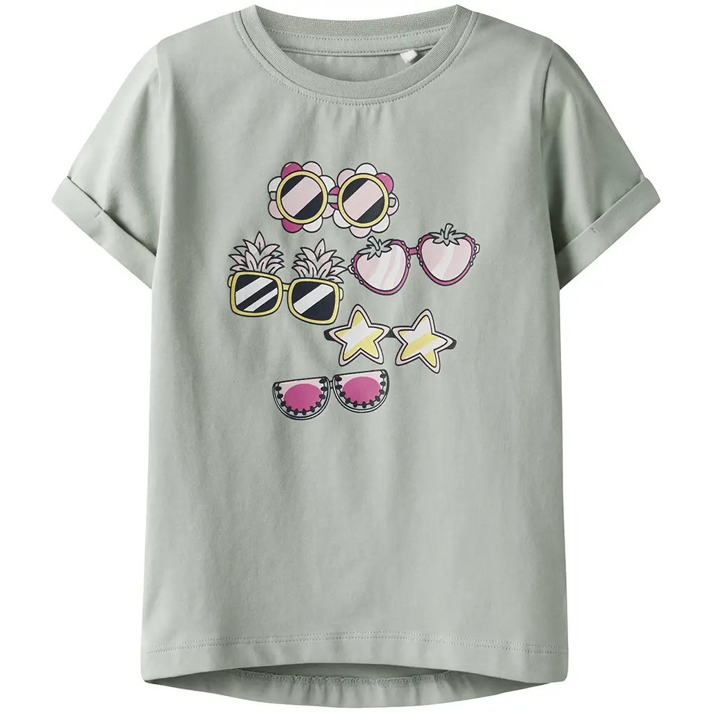 T-shirt Vix (aqua gray glasses)
