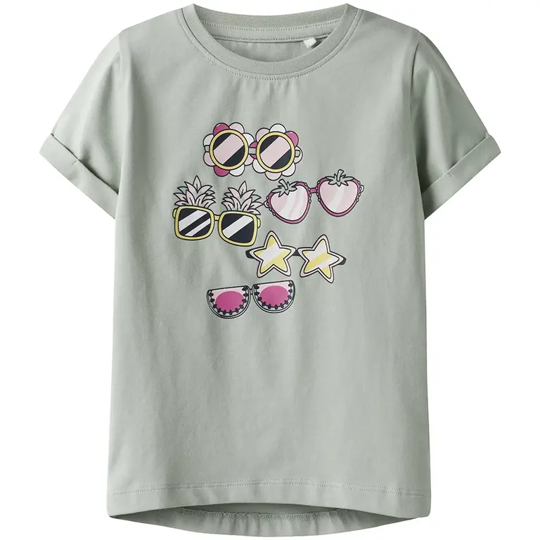 T-shirt Vix (aqua gray glasses)