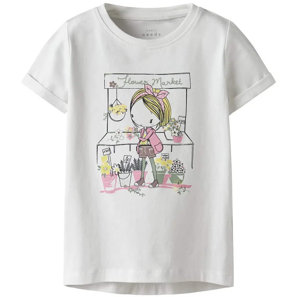 T-shirt Vix (bright white market)