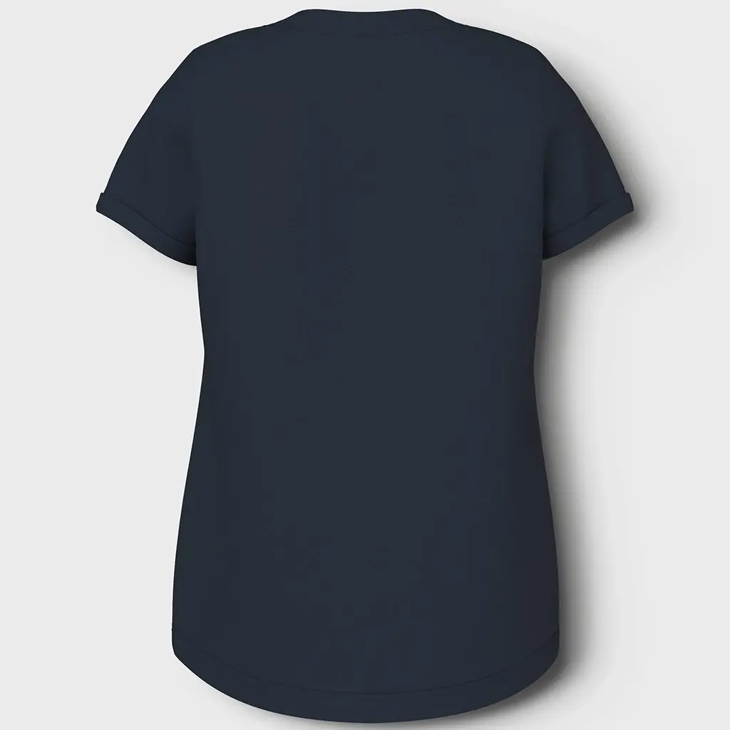 T-shirt Vix (navy blazer palms)