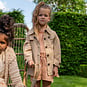 KOKO NOKO Zomerjas trench coat waterafstotend (sand)