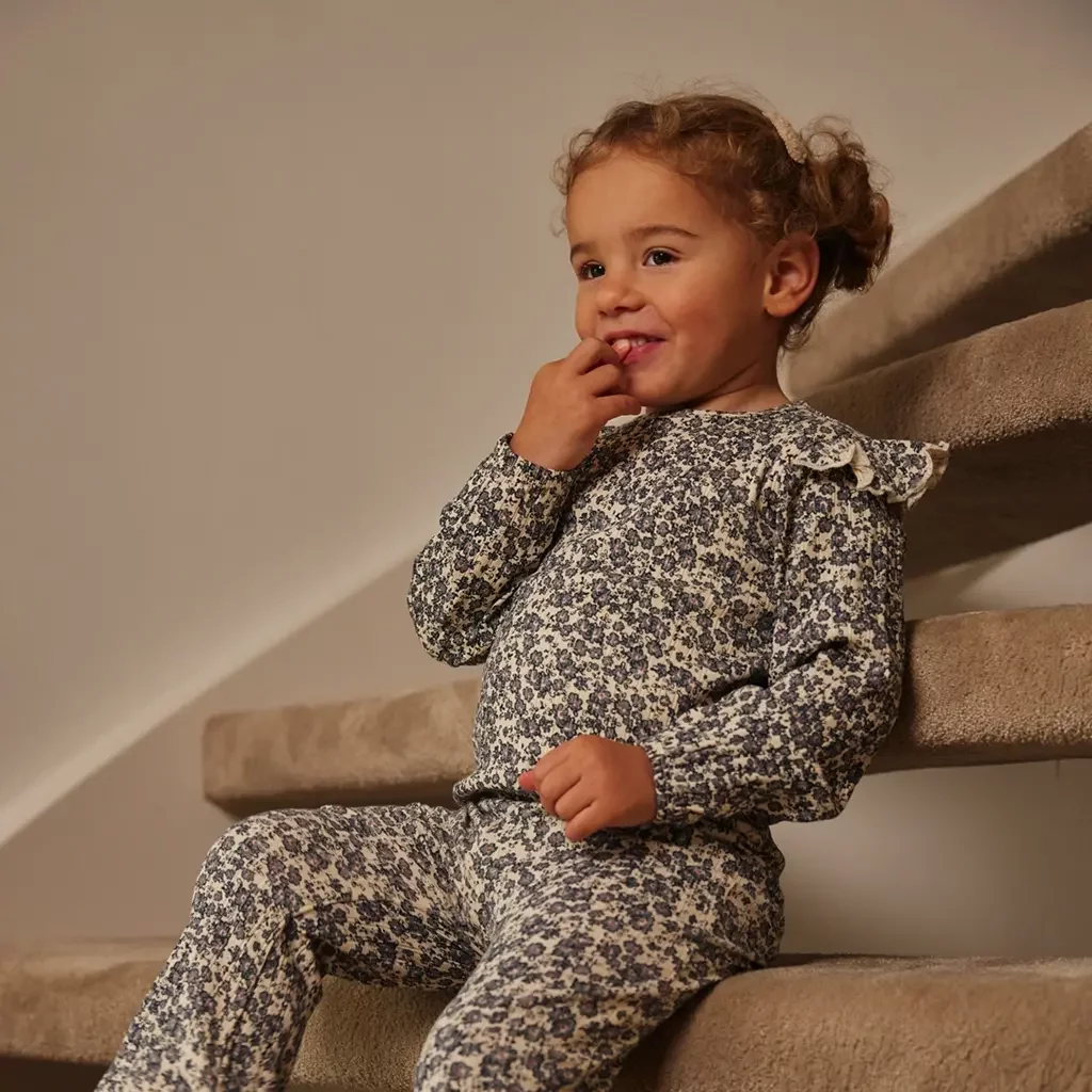 Broek flared (off white)