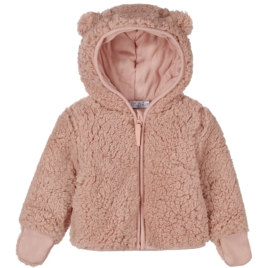 Teddy jasje (light mauve)