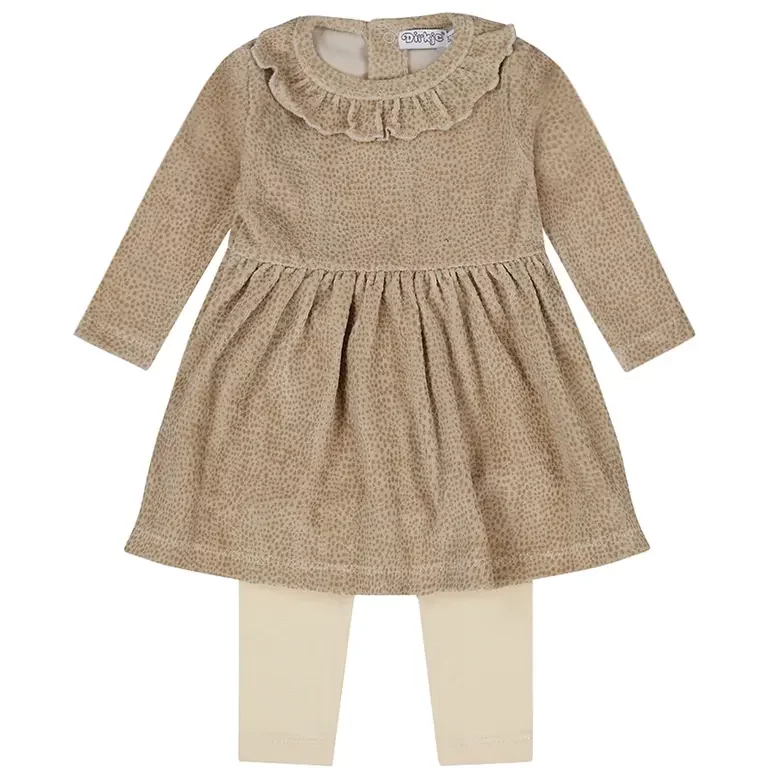 Jurkje met legging (beige grey)