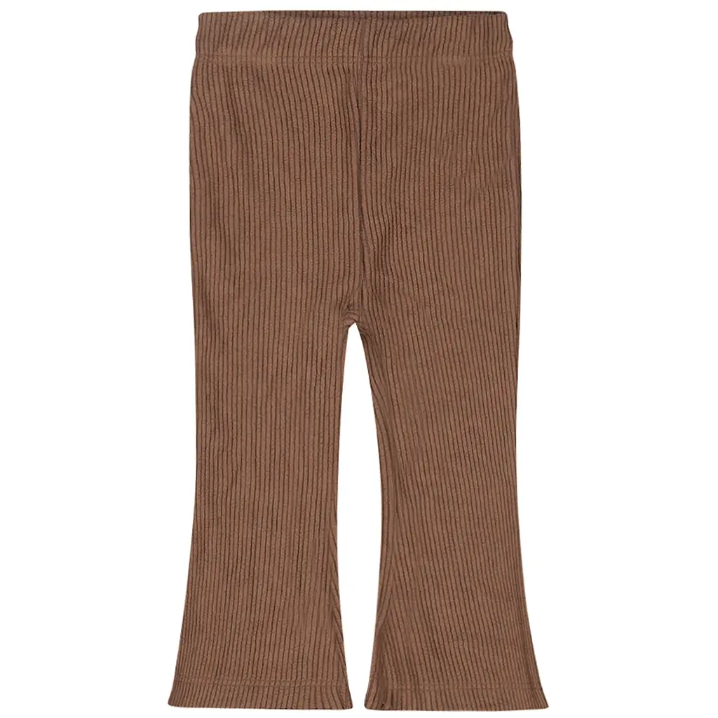 Broek flared (brown)