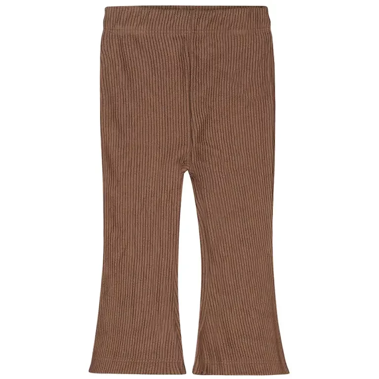 Broek flared (brown)