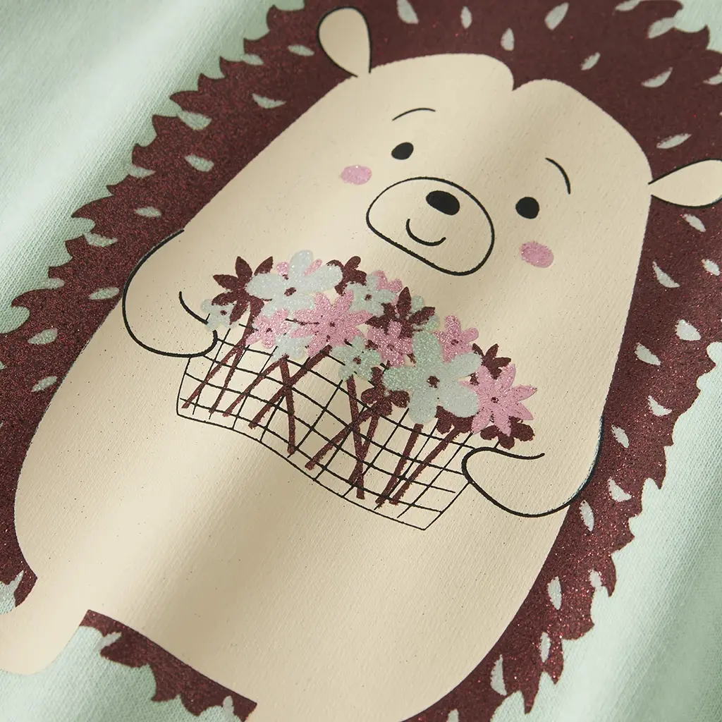 Trui Valona (gossamer green hedgehog)