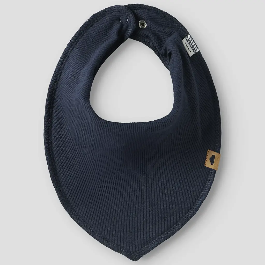 Drie slabbetjes (cloud dancer/dusty blue/navy blazer)