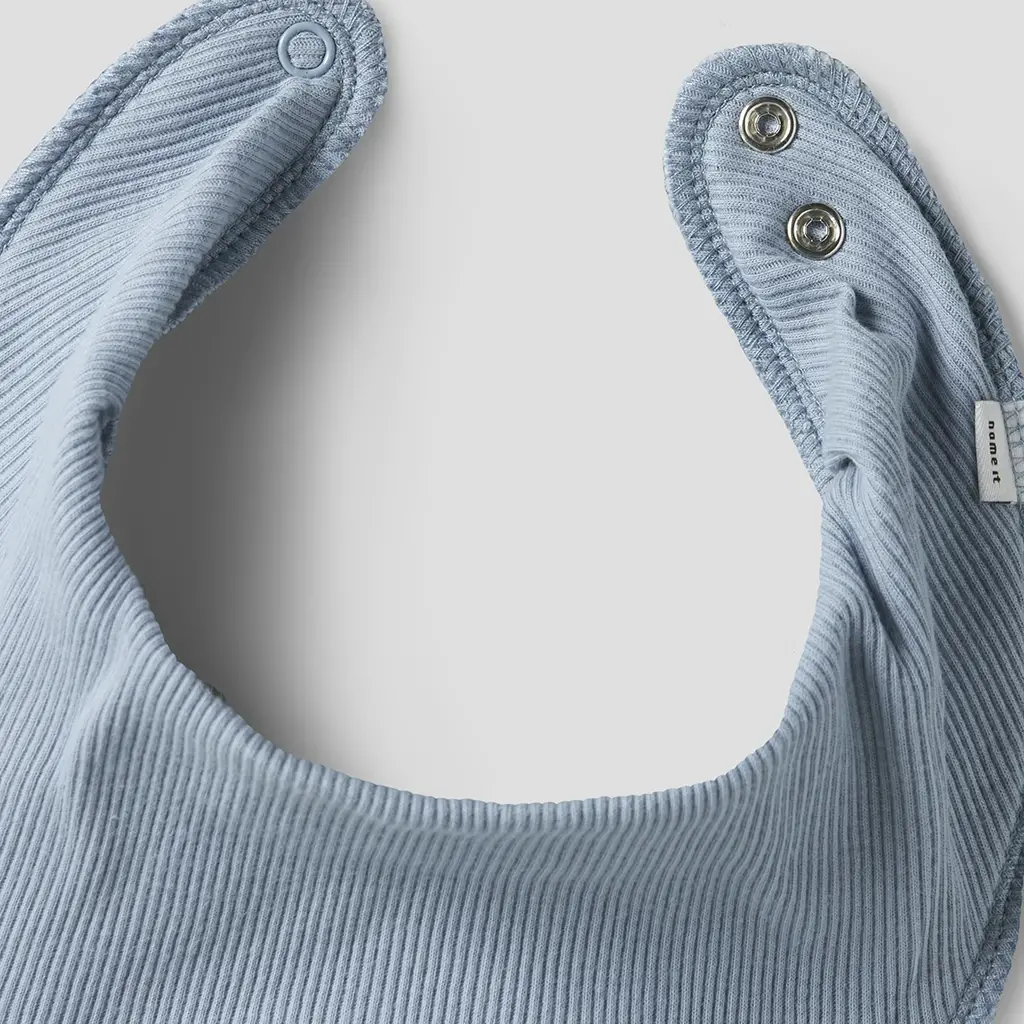 Drie slabbetjes (cloud dancer/dusty blue/navy blazer)