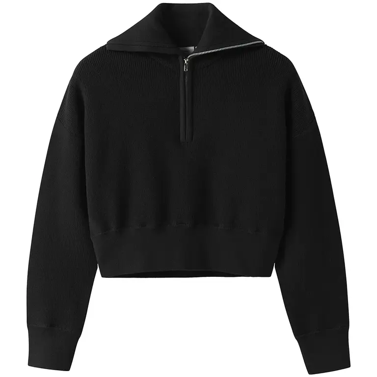 Gebreide schipperstrui Lisen (black)