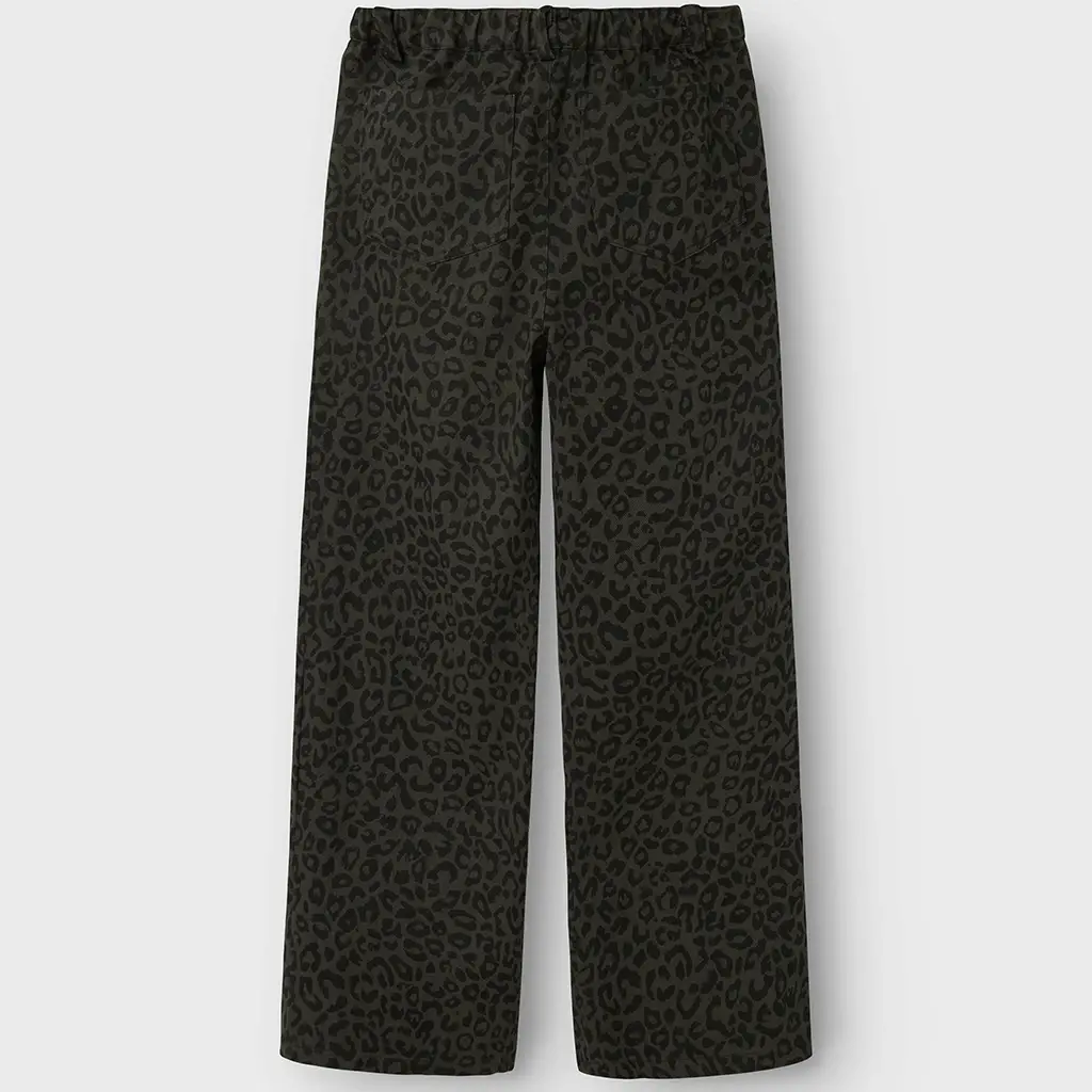 Broek WIDE LEG twill Bella (mockingbird)