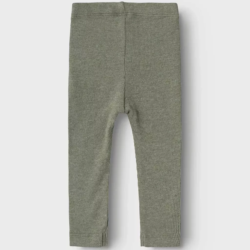 Broekje rib Kab (dusty olive melange)
