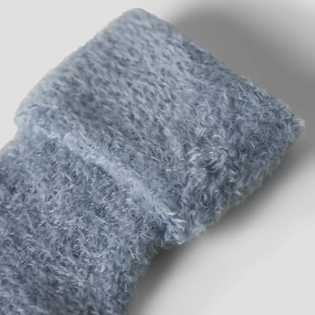 Sokjes fluffy Ollo (dusty blue)