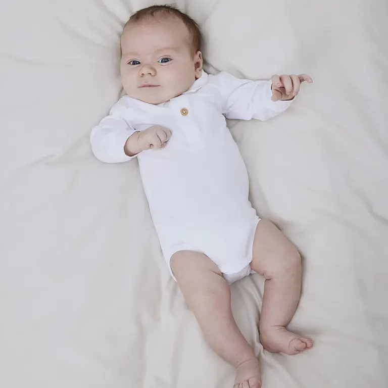 Polo rompertje Holger (bright white)