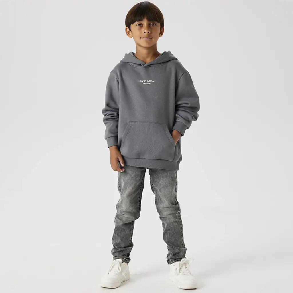 Trui sweat hoodie Brody (lava smoke)