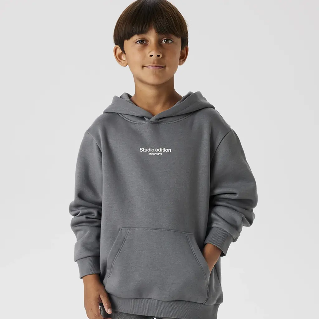 Trui sweat hoodie Brody (lava smoke)