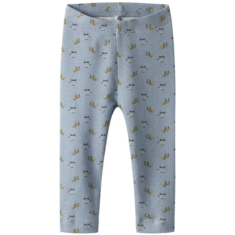 Broekje rib Koalkab (dusty blue)