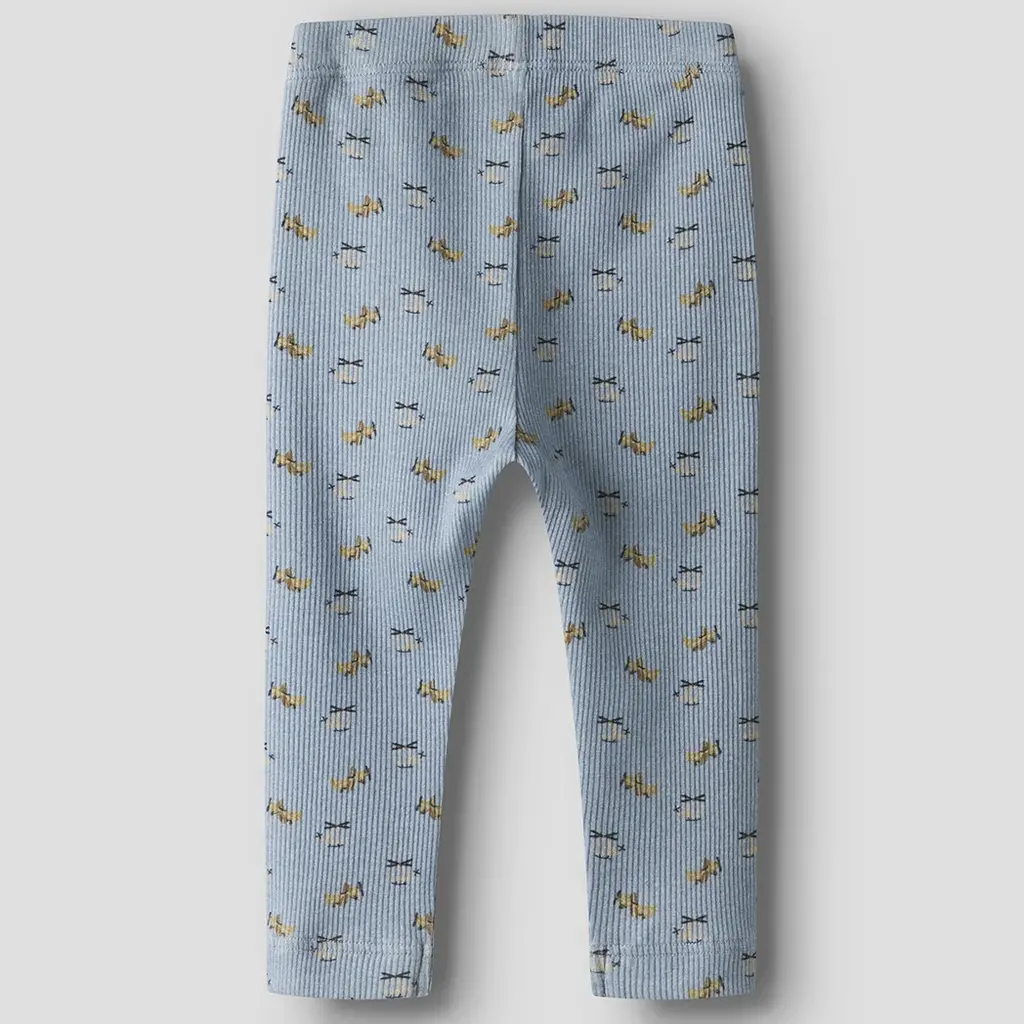 Broekje rib Koalkab (dusty blue)