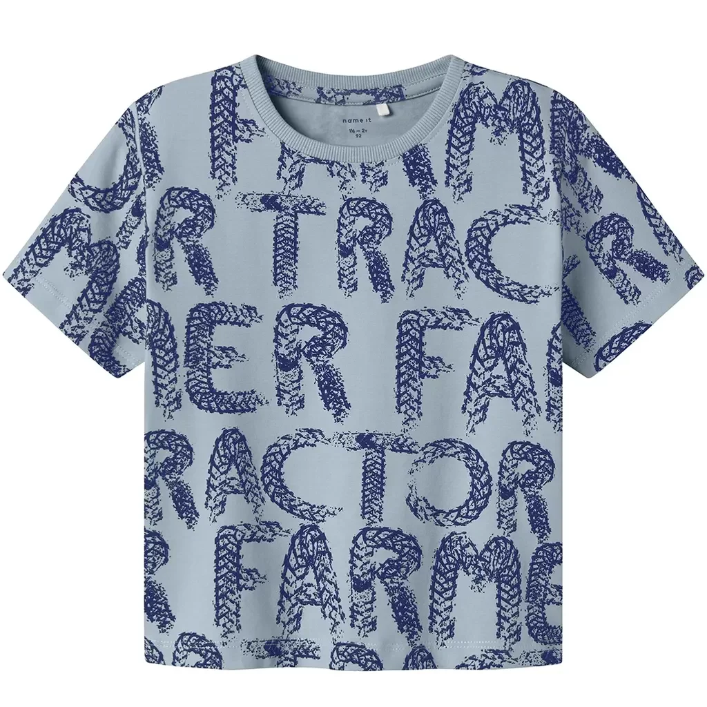 T-shirt Leander (dusty blue)
