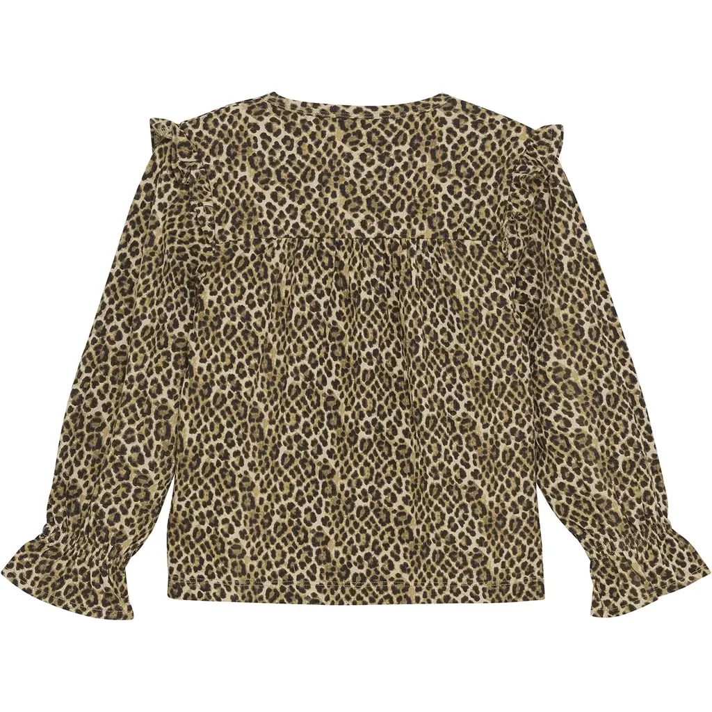 Blouse animal (latte sand)