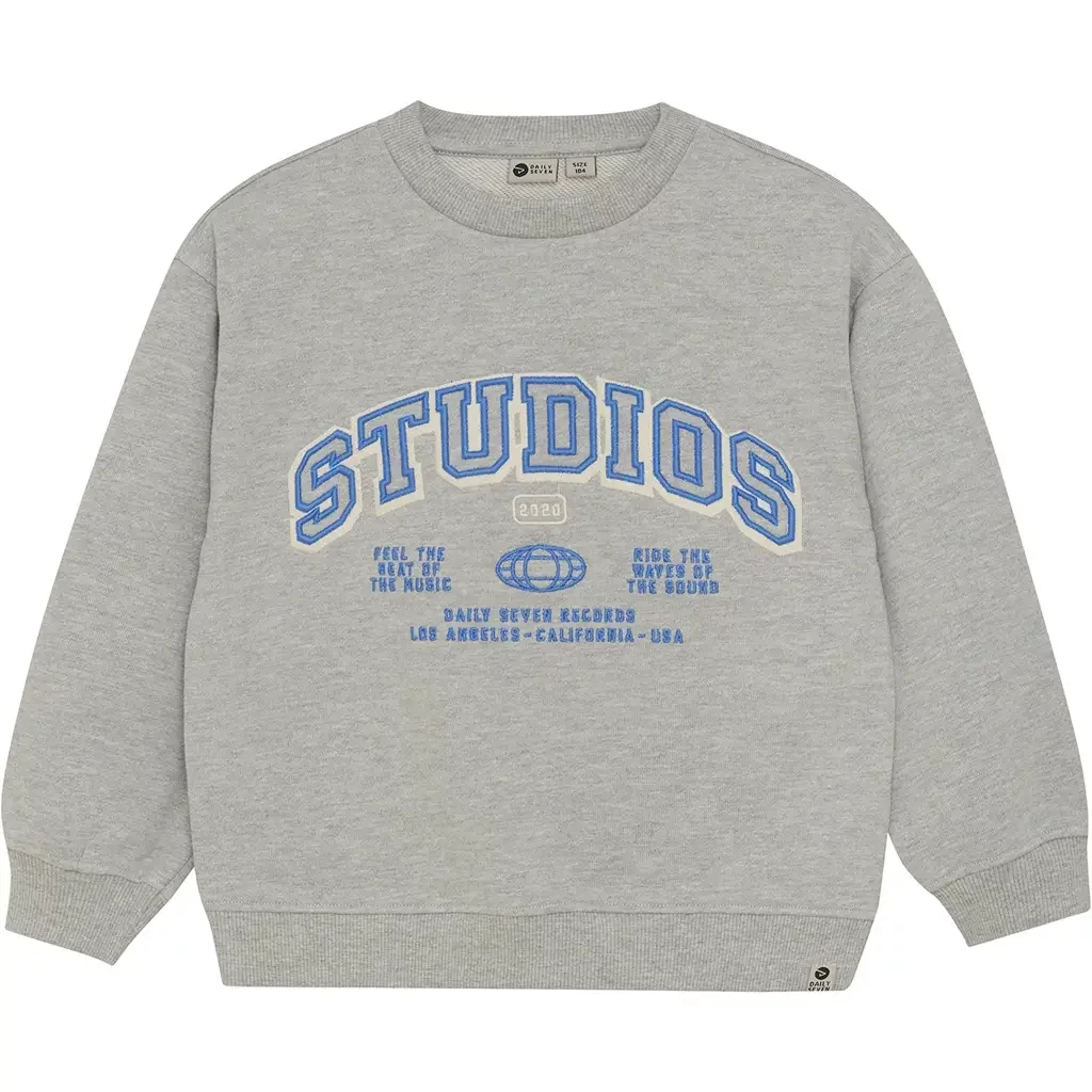 Trui oversized (medium grey melange)