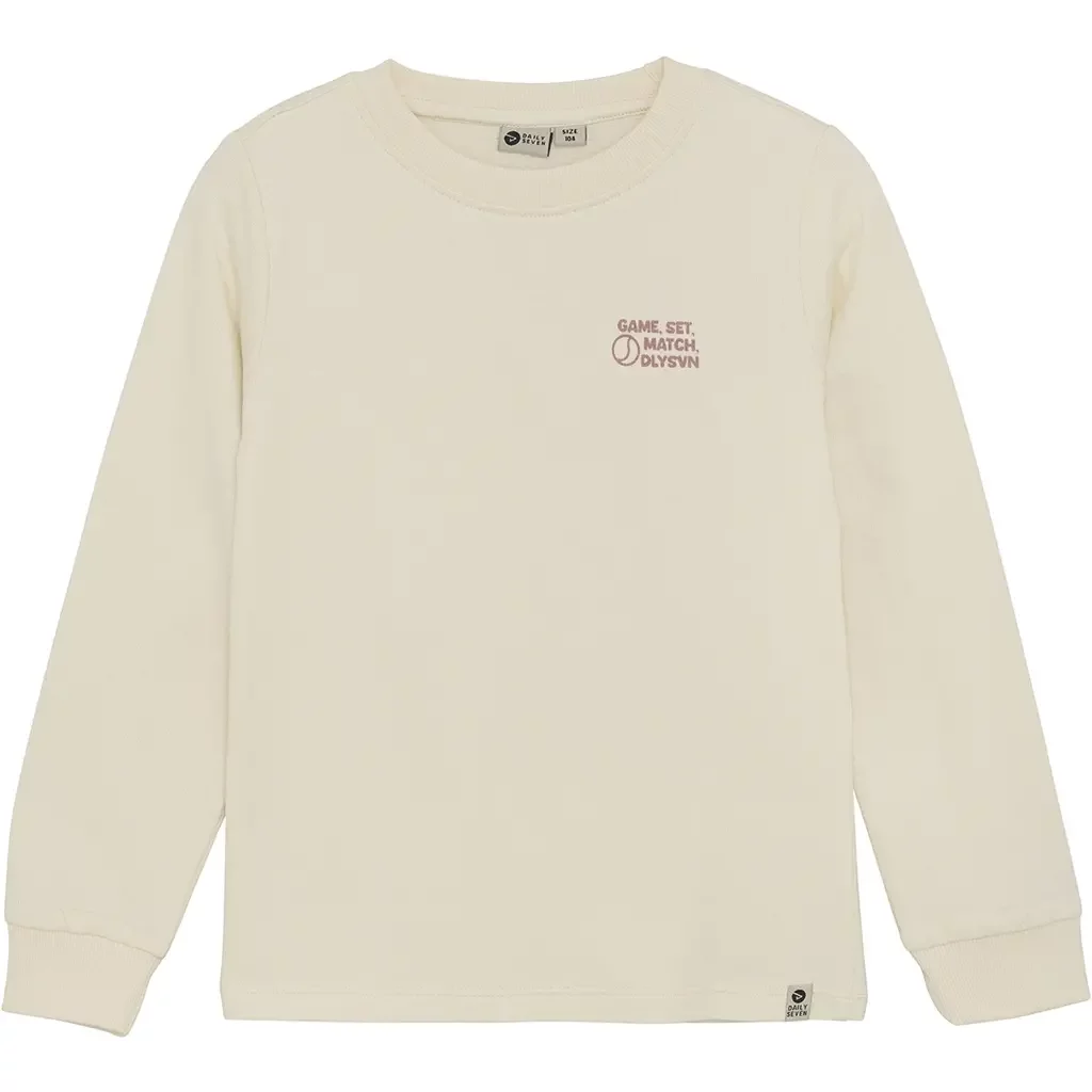 Longsleeve backprint (off white)