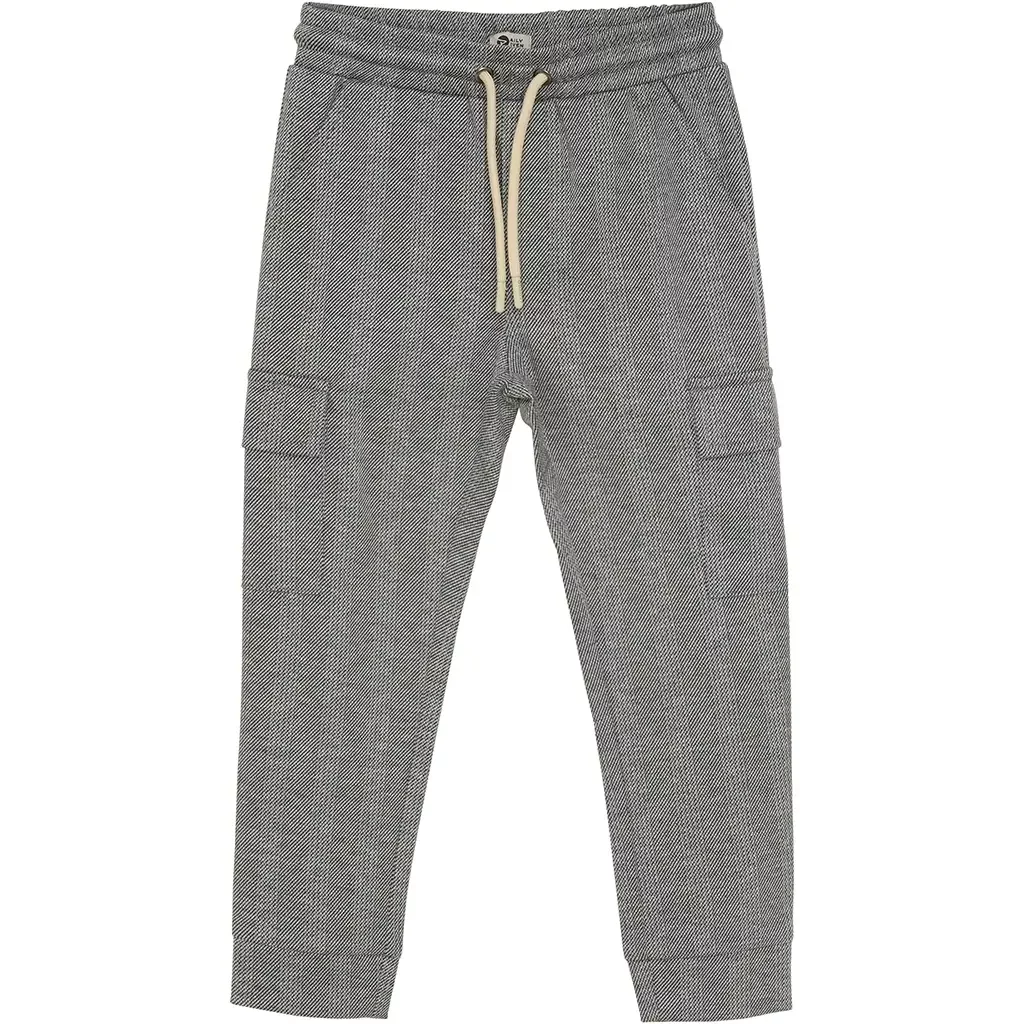Broek stripes cargo (grey)