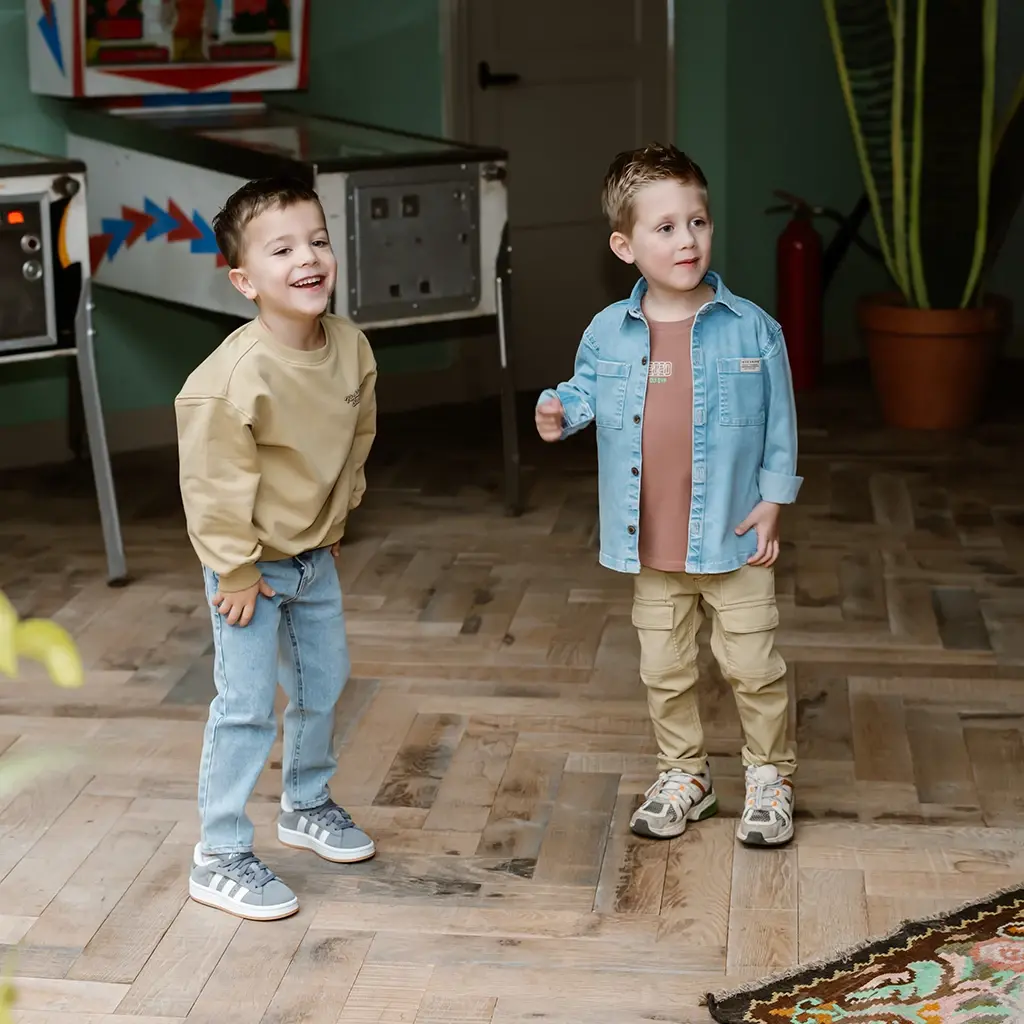 Trui oversized backprint (silver fern)