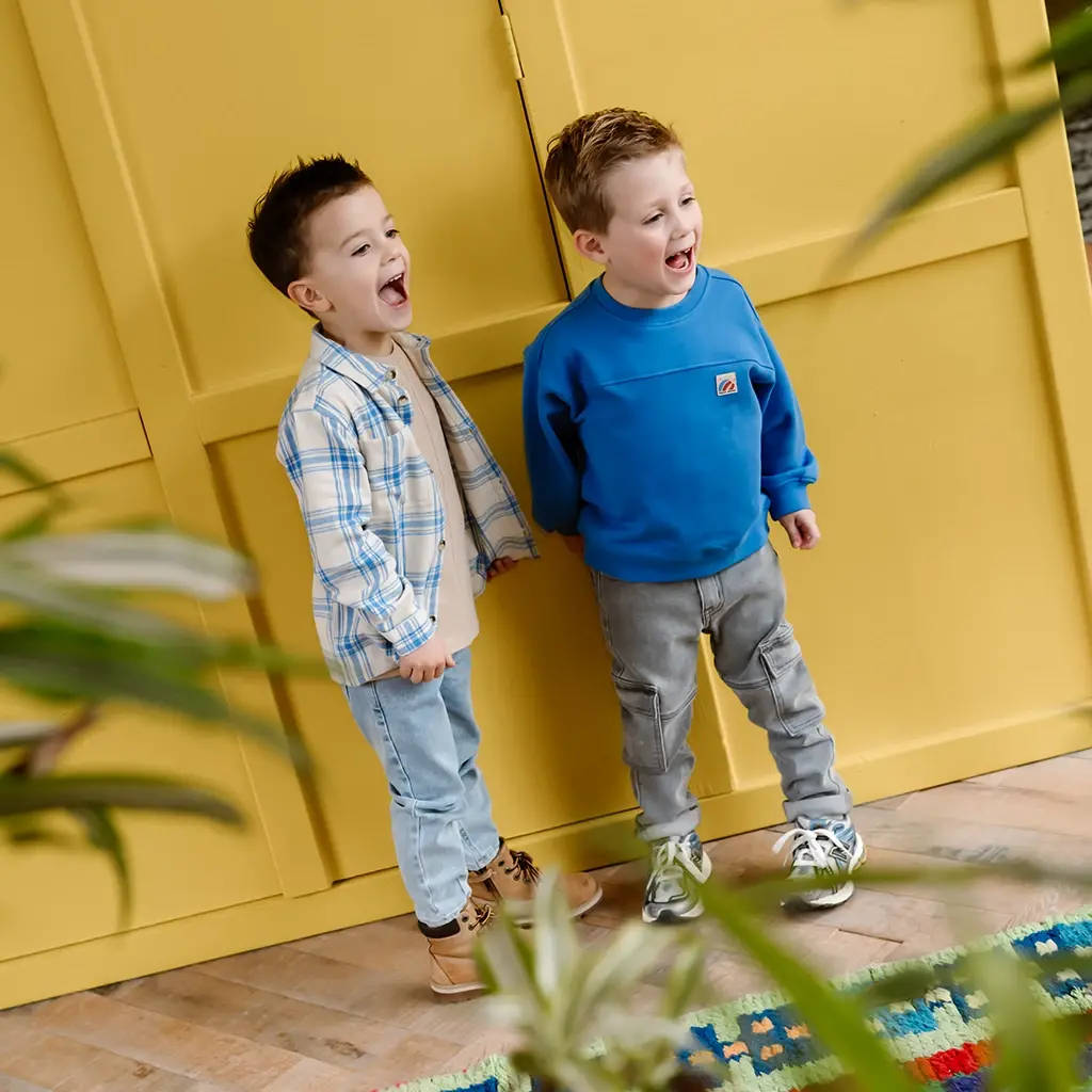 Overhemd (dusty kobalt)