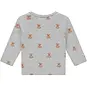 A Tiny Story Shirtje beertjes (light grey melange)