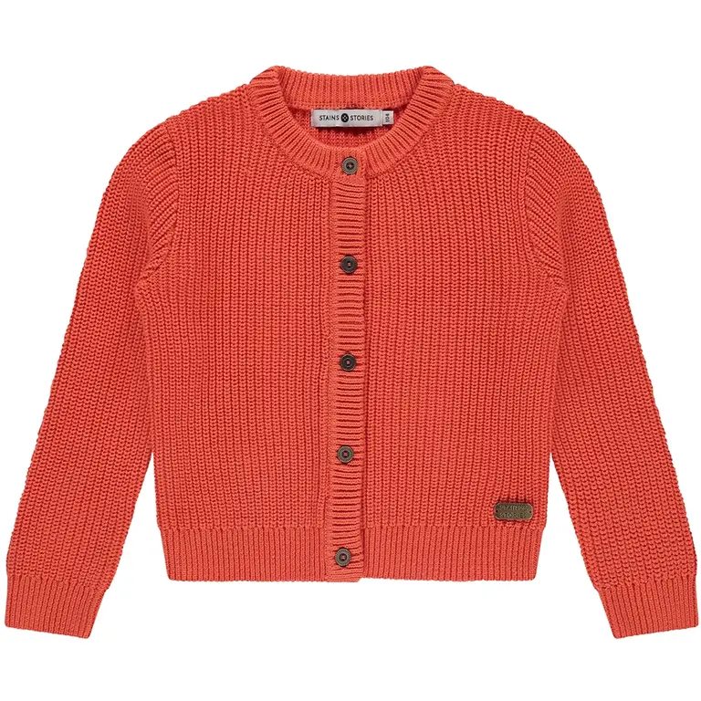 OP=OP! Gebreid vestje (grapefruit)