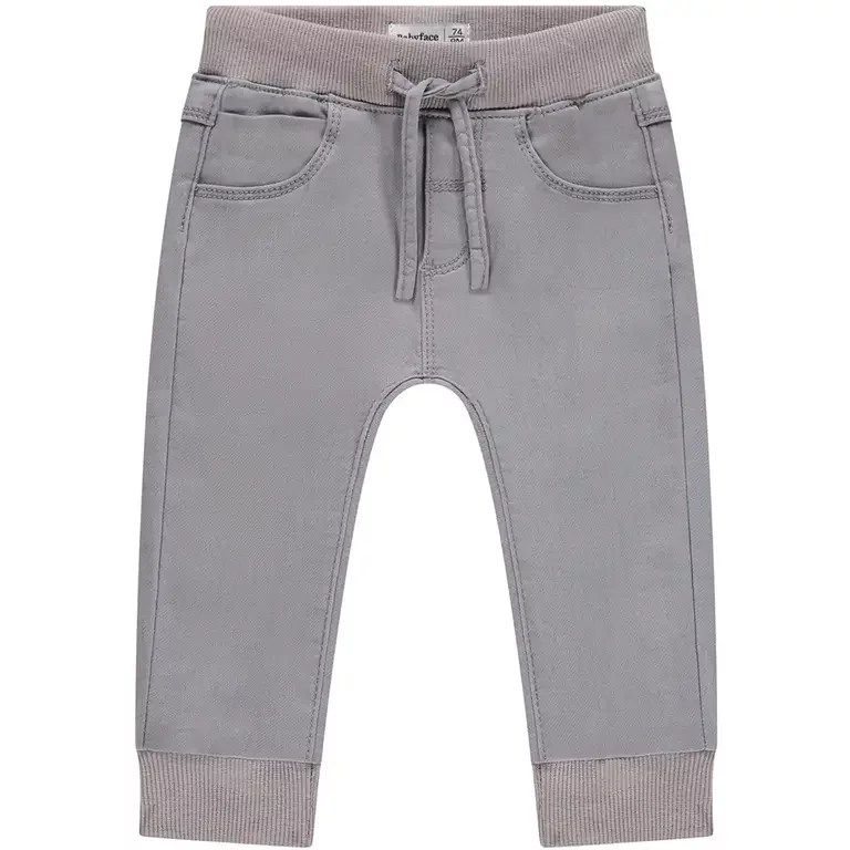 Spijkerbroekje jogg (light grey denim)