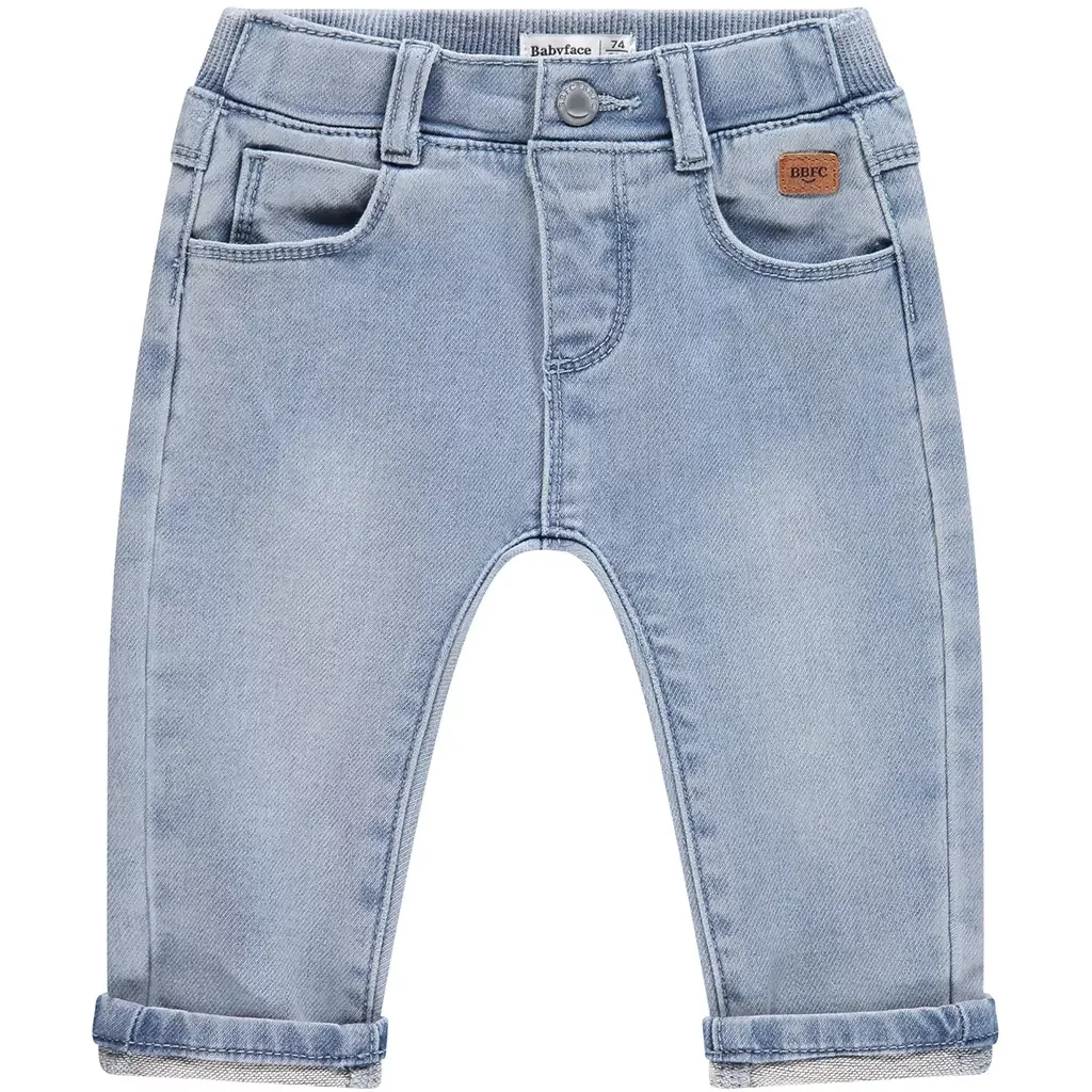 Spijkerbroekje jogg (light blue denim)