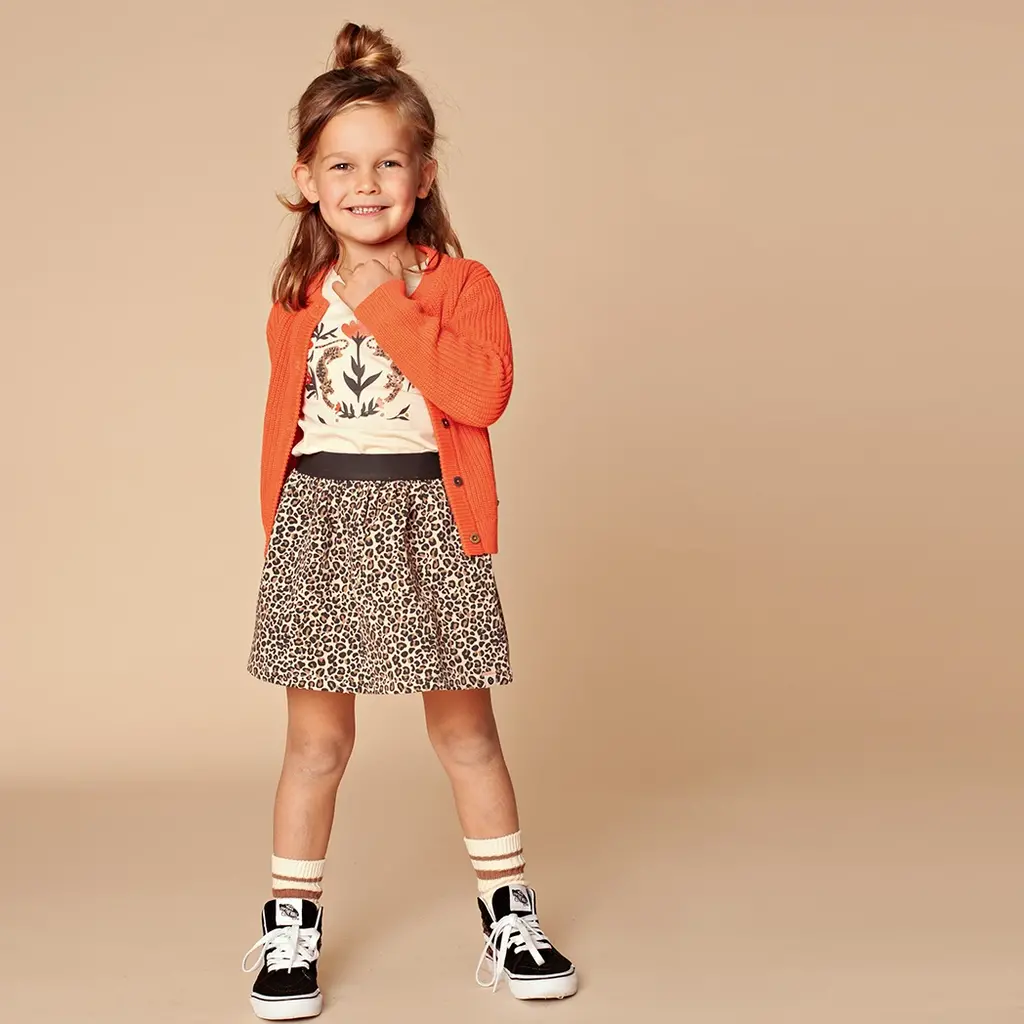 Gebreid vestje (grapefruit)