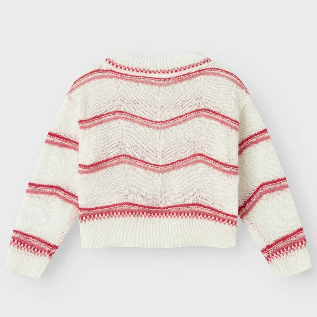 Gebreide trui Karima (cloud dancer)