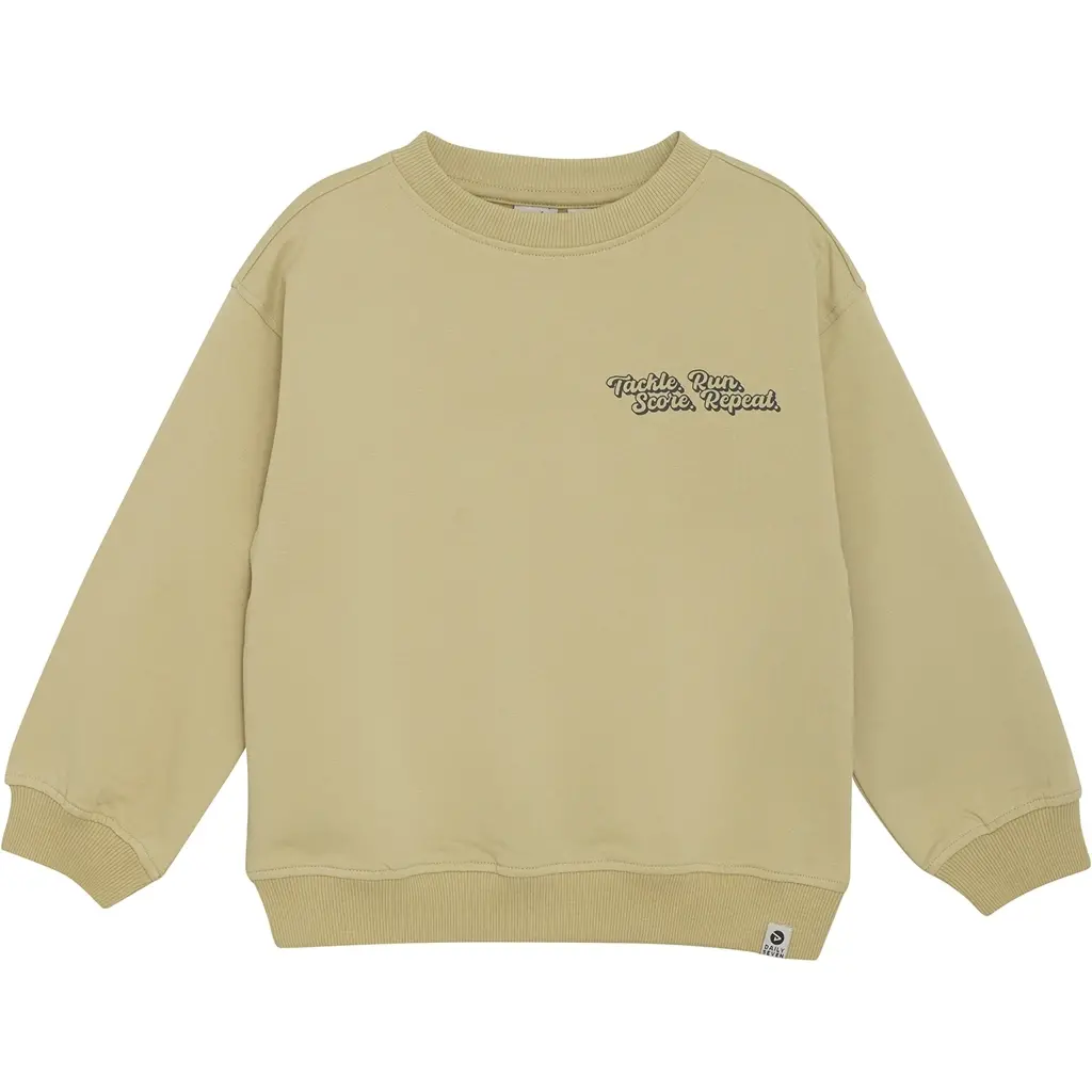 Trui oversized backprint (silver fern)