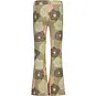 Quapi Broek Holt flared (aop green flower)