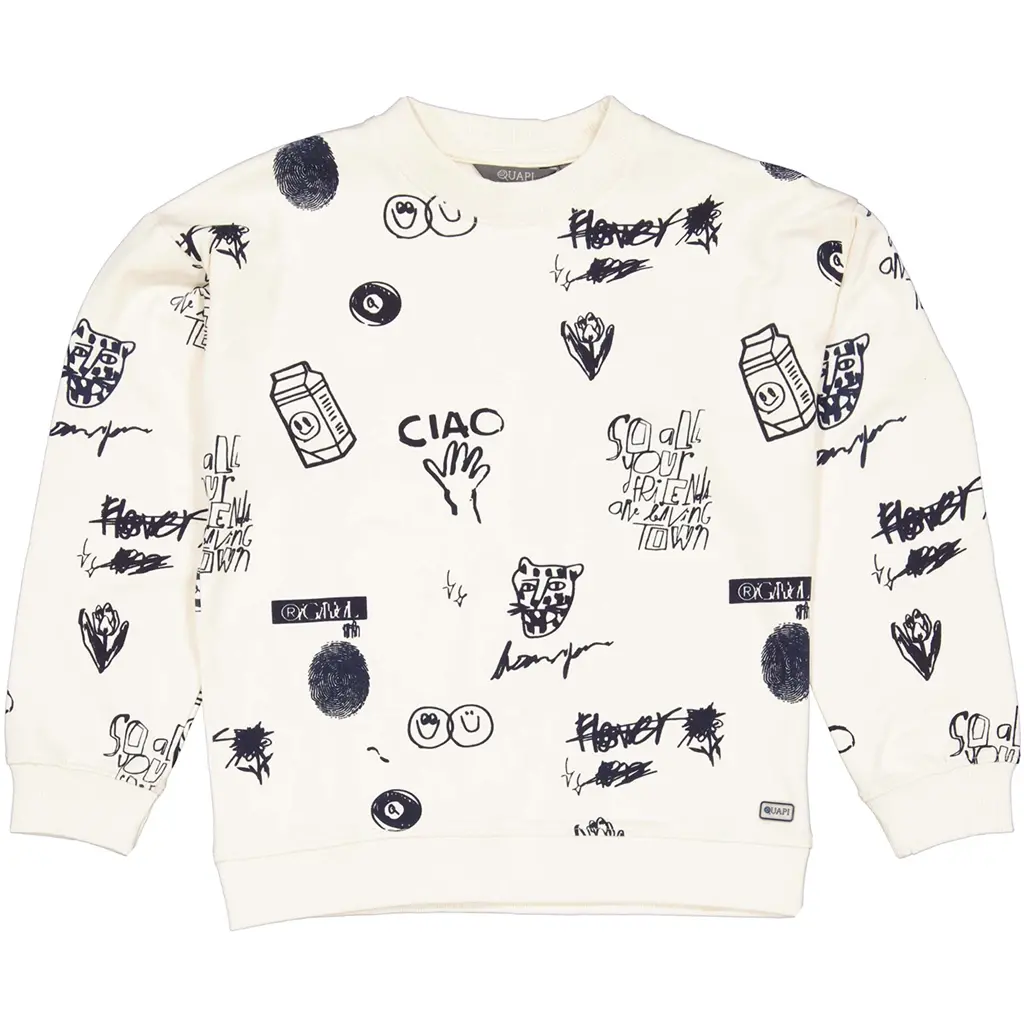 Trui Hagar (aop white sketch)