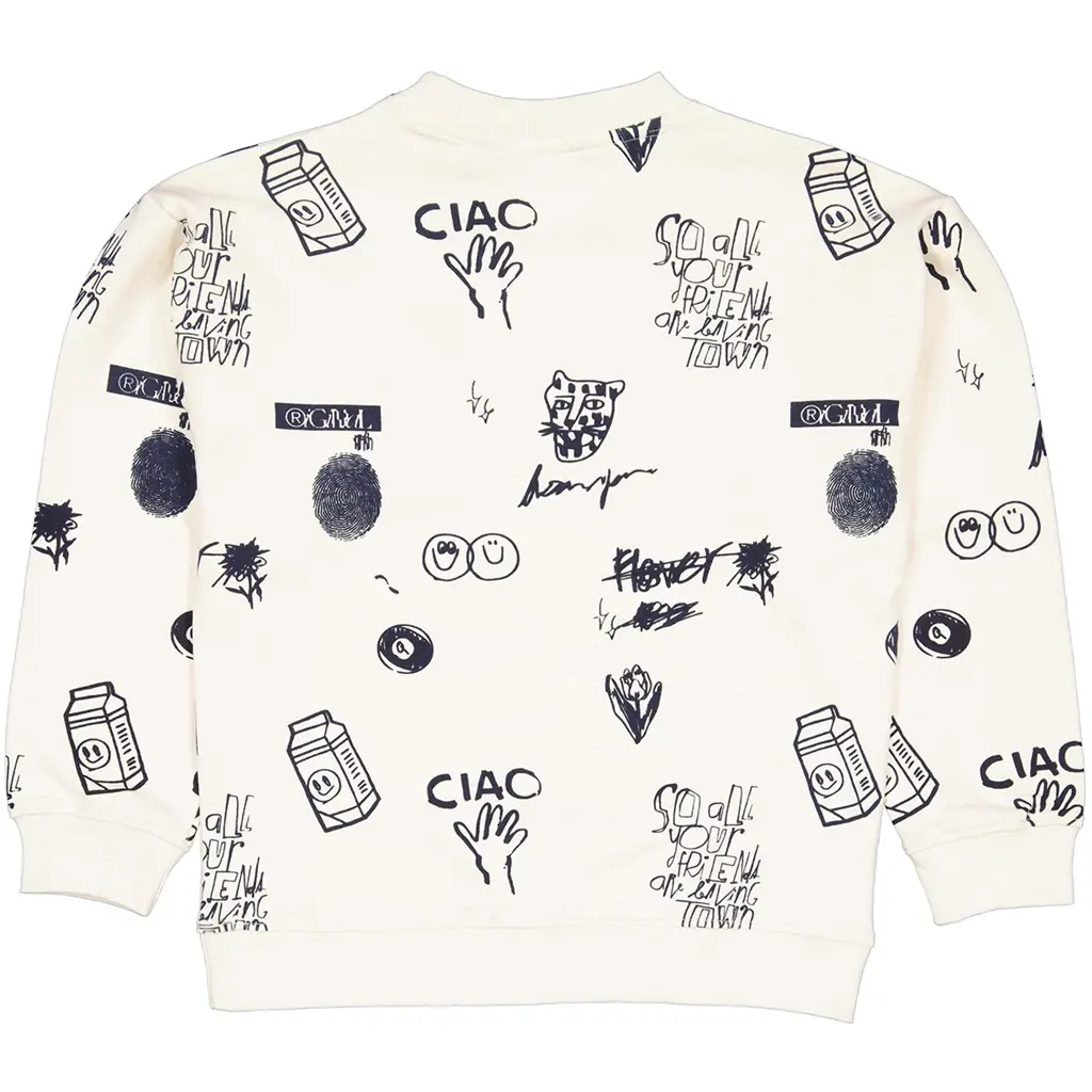 Trui Hagar (aop white sketch)