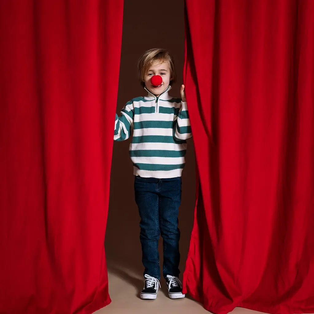 Trui Harry (aop green stripe)