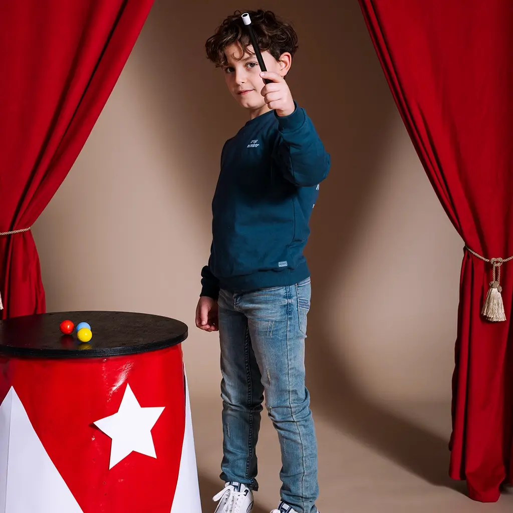 Trui Hansje oversized (night blue)