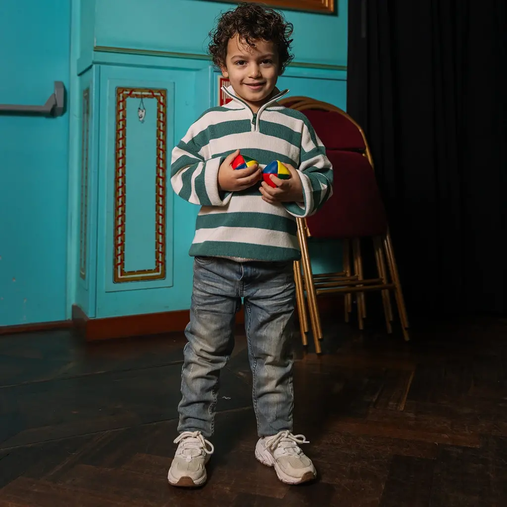 Trui Harry (aop green stripe)