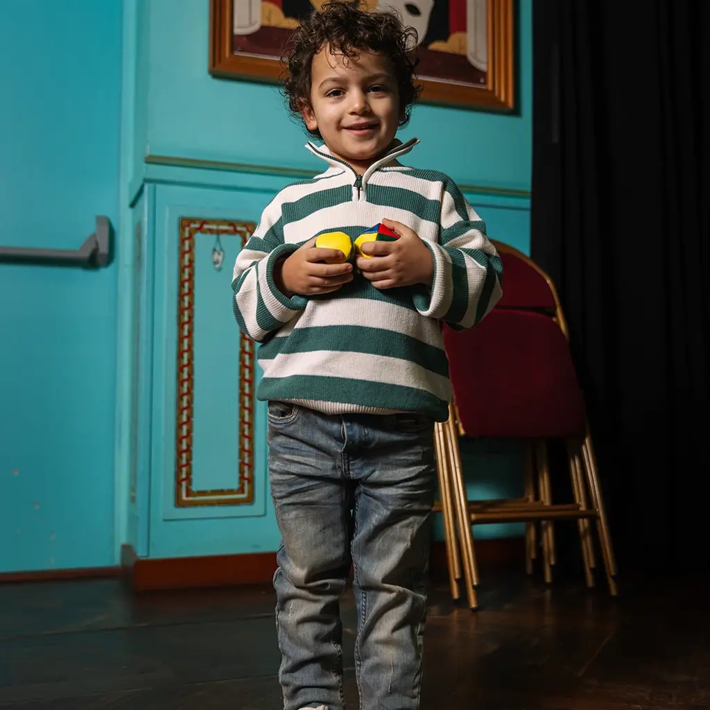 Trui Harry (aop green stripe)