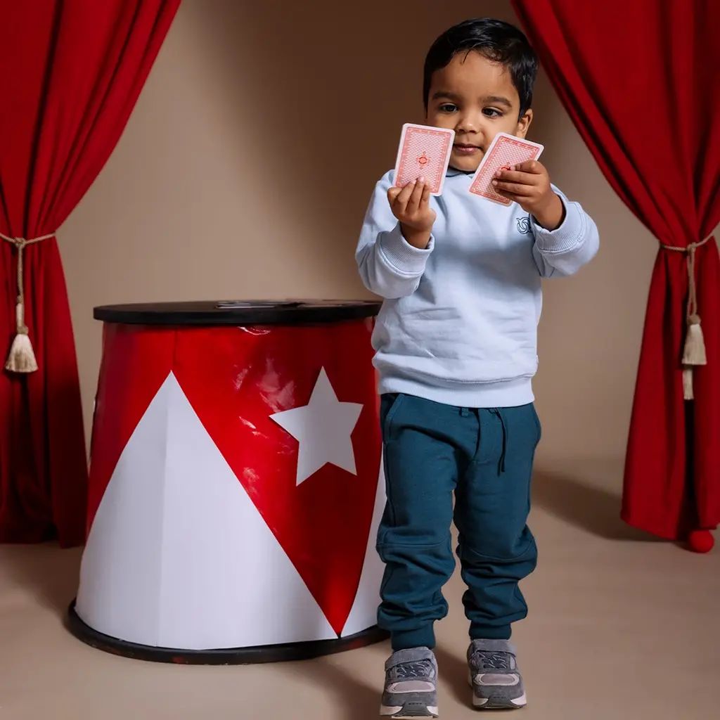 Trui hoodie Imad (light blue)